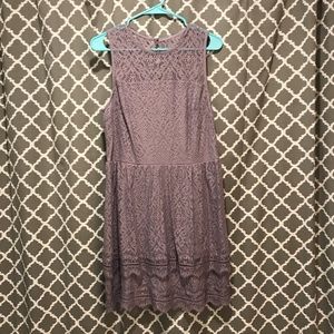 Light purple lace sleeveless dress - target NWT